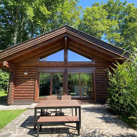 Huette Am Wald Villa Hof bei Salzburg Bagian luar foto