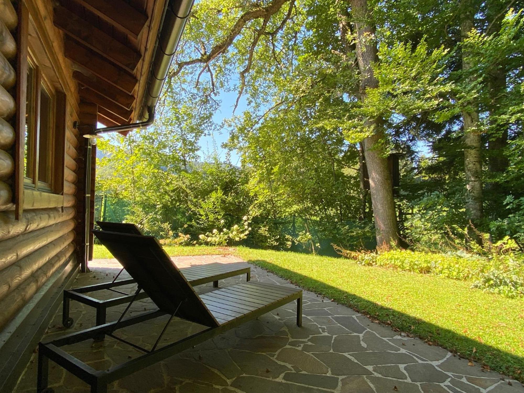 Huette Am Wald Villa Hof bei Salzburg Bagian luar foto