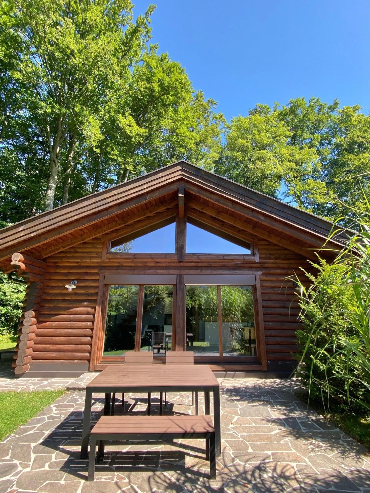 Huette Am Wald Villa Hof bei Salzburg Bagian luar foto