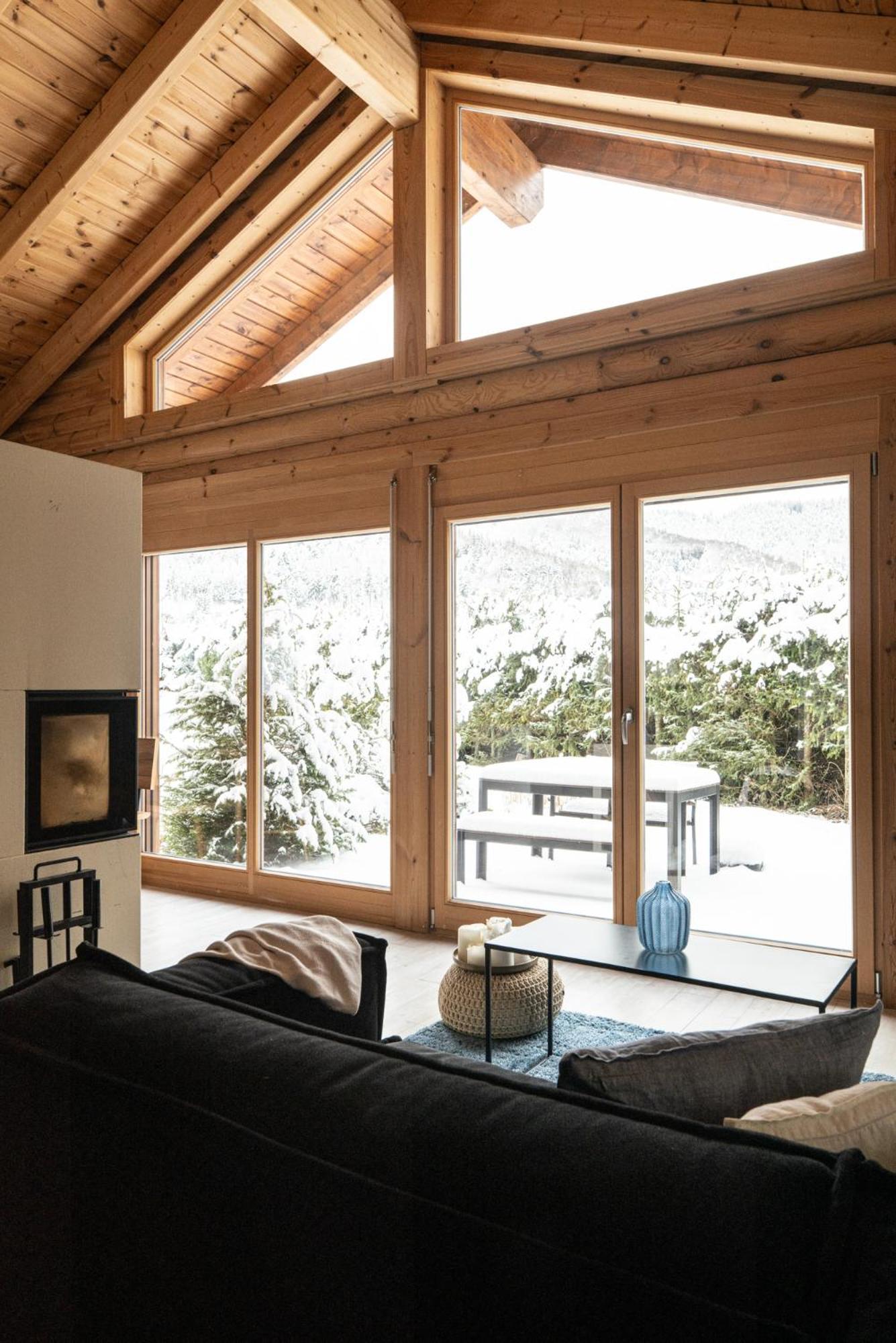 Huette Am Wald Villa Hof bei Salzburg Bagian luar foto